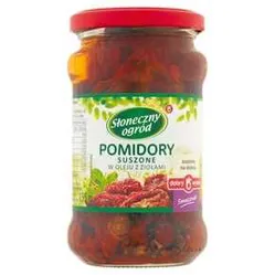 Pomidory Słoneczny Ogród Suszone W Oleju Z Zioł 314 Ml Mw Dobry Wybór
