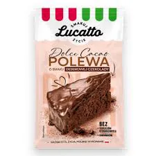 Lucatto Polewa twarda ciemna czekolada 100g