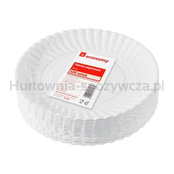 Tge Talerze Pap.18Cm 100Szt