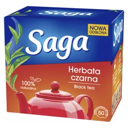 Saga Herbata czarna 50 tb 70 g