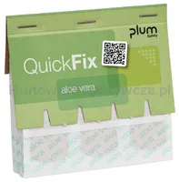 Plastry z aloesem PLUM QuickFix Aloe Vera, wkład, 45 szt. - 2