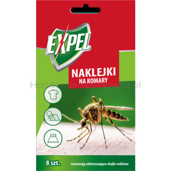 EXPEL– naklejki na komary 8szt.