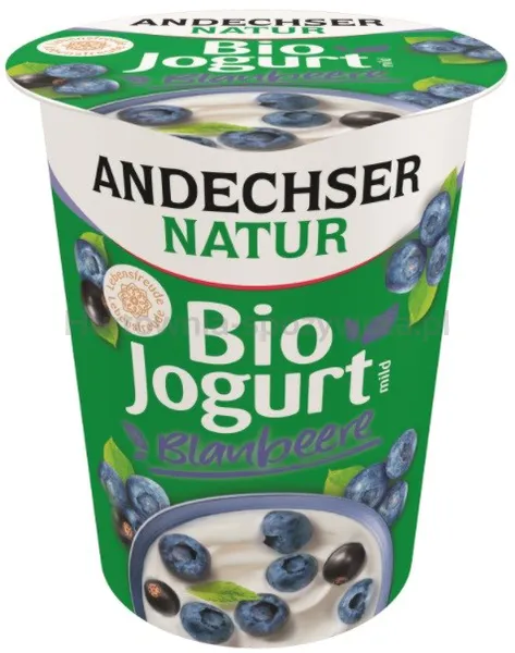 Jogurt Borówkowy 3,8% Tł. Bio 400 G