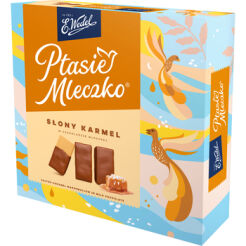 Ptasie Mleczko® Słony karmel w czekoladzie mlecznej 340g