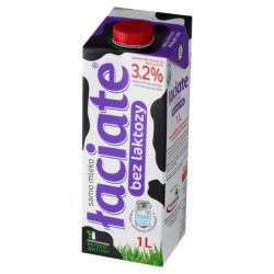 Mleko ŁACIATE, bez laktozy 3,2%, 1 l