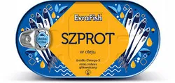 Evrafish Szprot W Oleju 170 G