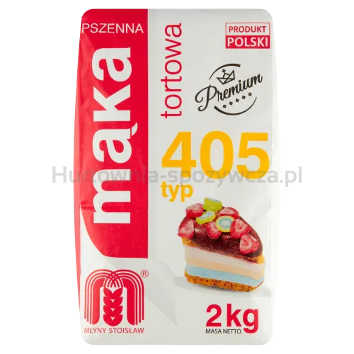 Stoisław Mąka Pszenna Tortowa Typ 405 2 Kg 