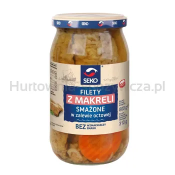 Seko Filety z makreli smażone w zalewie octowej 800g
