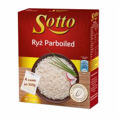 Ryż Sotto Parboiled 4X100G Kartonik