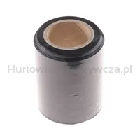 Folia stretch OFFICE PRODUCTS MINI RAP, 0,3kg brutto, szer. 100mm, gr. 23µm, czarna - 2