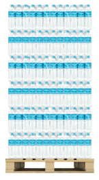 Woda Ustronianka Biała 0,5L Lekkogazowana <br>(bez EAN) <br>(Paleta 1368 szt.)