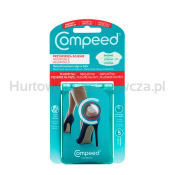 Compeed Plastry Na Pęcherze Na Piętę 5 Szt.