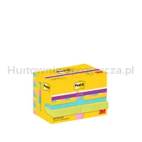 Post-It Karteczki samoprzylepne Super Sticky Notes, 47,6x47,6mm, 12x90 kart., paleta Cosmic  - 2