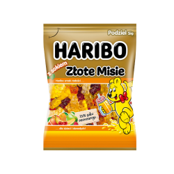 Żelki Haribo Złote Misie z Sokiem 160G