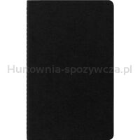 Zestaw 3 Zeszytów MOLESKINE Cahier Journals L (13x21cm) gładki, 80 stron, czarny - 3