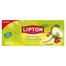 Lipton Herbata Fruit Gruszka I Dzika Róża 20 Torebek