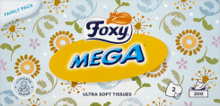 Chusteczka Kosmetyczna Foxy Mega 200 Szt.