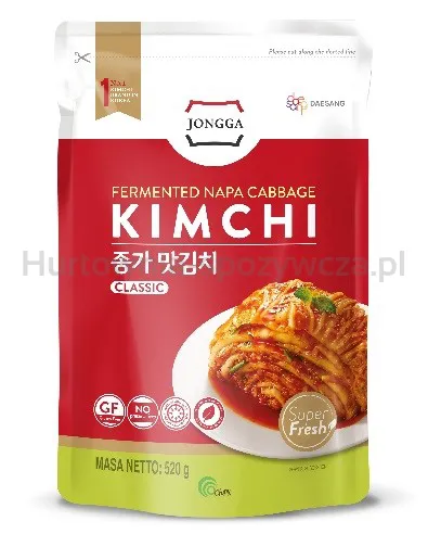 Kimchi Classic Jongga 520G ( Doypack)