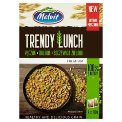Melvit Trendy Lunch Mieszanka Pęczak, Bulgur, Soczewica 4X100G