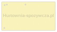 Office Products Przekładki karton, 1/3 A4, 240x105mm, 100szt., żółte 