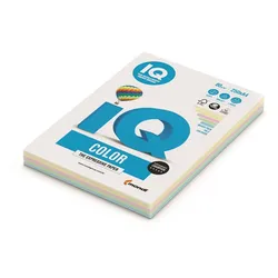 IQ Papier ksero kolorowy A4 kolory pastelowe, 250 arkuszy