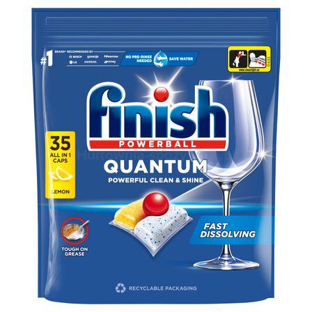 Finish Tabletki Do Zmywarki Quantum All-In-1 35 Lemon