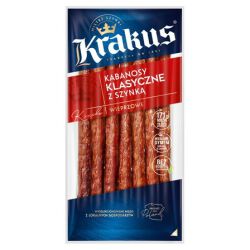Krakus Kabanosy Klasyczne Z Szynką 180 G