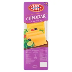 Mlekovita Ser Cheddar Plastry 1Kg