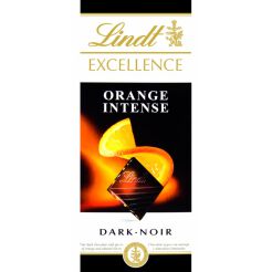 Lindt Excellence Orange Intense 100G