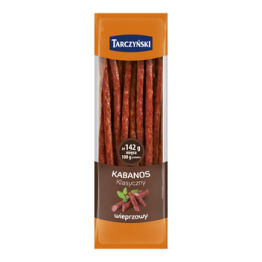 Tarczyński Kabanos Klasyczny Wieprzowy około  1,6 Kg