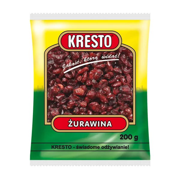 Kresto Żurawina SuSzona 200G