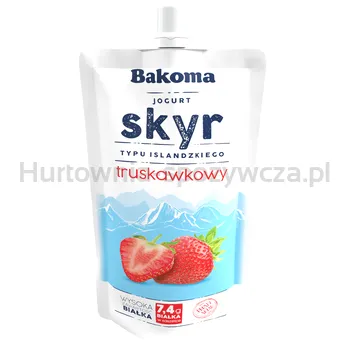 Bakoma Skyr Jogurt Truskawkowy 120 G