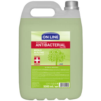 On Line Mydło Z Czynnikiem Antybakteryjnym Lime 5000 Ml