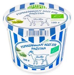 Serek kozi do smarowania ze szczypiorkiem BIO 100 g