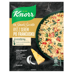 Knorr Fix Smaki Świata Ryż Z Serem Po Francusku 45 G