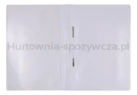 Office Products Skoroszyt, Pp, A4, Miękki, 100/170Mikr., Biały  - 2