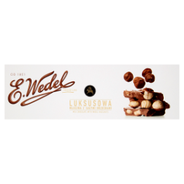 Wedel Czekolada Luksusowa Mleczna Z Całymi Orzechami 220 G