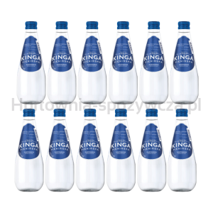 Woda Kinga Pienińska Linia Biała 330Ml Gazowana Szkło