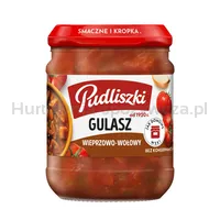 Pudliszki Gulasz wieprzowo-wołowy 460g