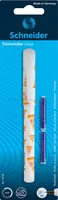 Pióro kulkowe SCHNEIDER Voice + 2 naboje, mix kolorów, blister - 2