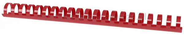 Grzbiety Do Bindowania Office Products, A4, 25Mm (240 Kartek), 50 Szt., Czerwony