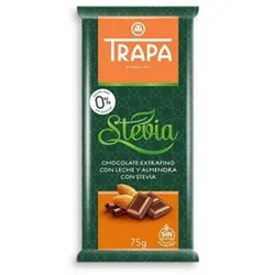 Czekolada Mleczna Z Migdałami Ze Stewią 75 G