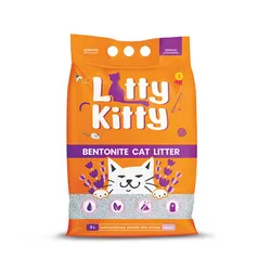 Litty Kitty Żwirek bentonite lawenda 5l