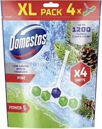 Domestos Kostka toaletowa Power 5 Pine 4x50g