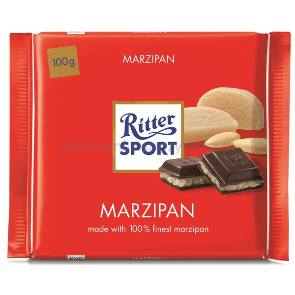 Ritter Sport Czekolada deserowa z nadzieniem marcepanowym 100g