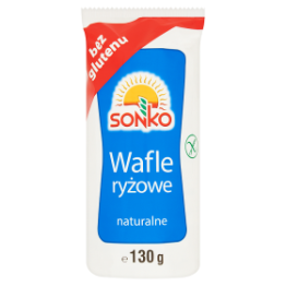 Sonko Wafle Ryżowe Naturalne 130G