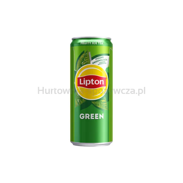 Lipton Green 330 ml kaucja (w tym +0,50 zł/szt. zwrotnej kaucji)