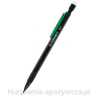 Ołówek Automatyczny Q-Connect 0,7Mm, Czarny, Gratis - Grafity