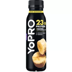 YoPRO Jogurt pitny o smaku bananowym 270 g