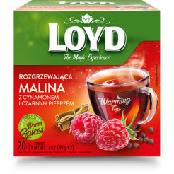 Loyd Herbatka Rozgrzewająca Malina Z Cynamonem (20X2 G)